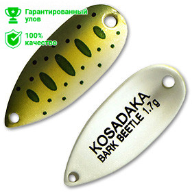 Блесна Kosadaka Trout Police BARK BEETLE 1.7g, 23mm, цвет 400