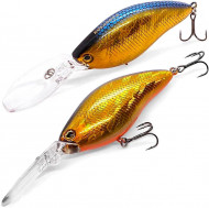 Воблер Kosadaka 3D CRANK XD 65F плав., 65мм, 17.2г, 1.5-3.5м, цв.HGBL Воблер Kosadaka 3D CRANK XD 65F плав., 65мм, 17.2г, 1.5-3.5м, цв.HGBL