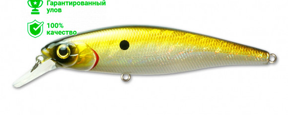 Воблер Kosadaka META XS 80F плав., 80мм, 9.2г, 0.6-1.2м, цв.GTR
