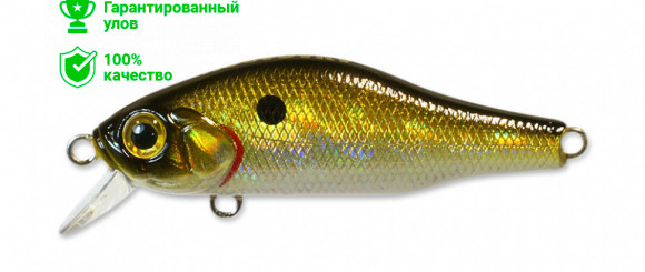 Воблер Kosadaka Mirage XS плав., 70мм, 0.8-1.5м, цв.GTR