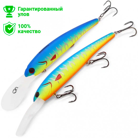 Воблер Kosadaka Bandit Deep XL 120F, плав., 120мм, 21г, 5-8м, цв.REV