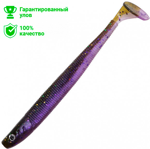 Виброхвост Kosadaka MANTICORA 150, блистер 3шт., цвет GLV