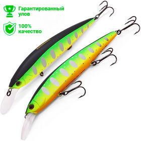 Воблер Kosadaka Rerange XS 130SP суспенд., 130мм, 27г, 0.7-1.5м, цв.FAR