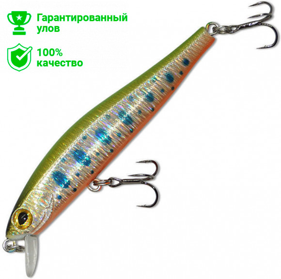 Воблер Kosadaka WINS XS 75SP суспенд., 75мм, 5.5г, 1м, цв.NNE