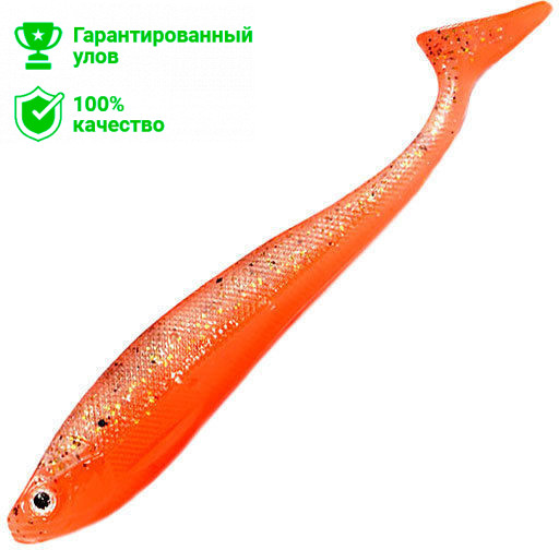 Виброхвост Kosadaka GOBY 120, 2шт., цвет ORG