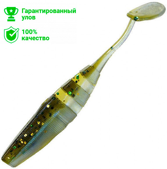 Виброхвост Kosadaka LOOPY SHAD 80, 7шт., цвет BBR Виброхвост Kosadaka LOOPY SHAD 80, 7шт., цвет BBR