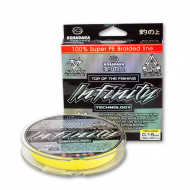Леска плетен. Kosadaka "INFINITY" 150м, флюор. 0,40мм, 45,7кг BINF040Y_150