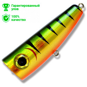 Воблер Kosadaka SKS popper 50 поверхн. 50мм, 4.35г., цв.PC SksP50-PC SksP50-PC