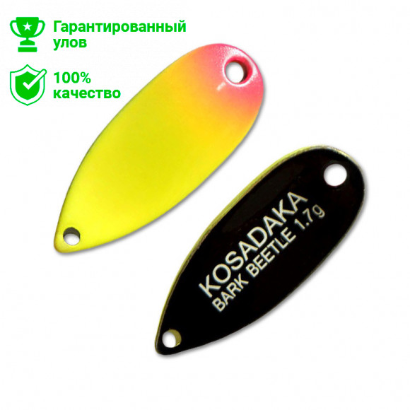 Блесна Kosadaka Trout Police BARK BEETLE 1.7g, 23mm, цвет D41