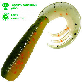 Твистер Kosadaka с разрезным хвостом TRIPLE TAIL 60, 10шт., цвет BOT Твистер Kosadaka с разрезным хвостом TRIPLE TAIL 60, 10шт., цвет BOT