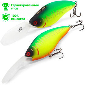Воблер Kosadaka 3D CRANK XD 65F плав., 65мм, 17.2г, 1.5-3.5м, цв.MHT
