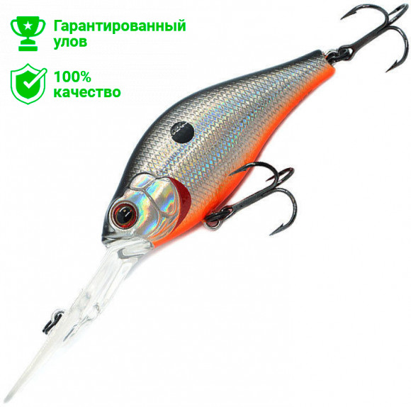 Воблер Kosadaka TROL CRANK 65F плав., 65мм, 14.3г, 2-4м, цв.GT