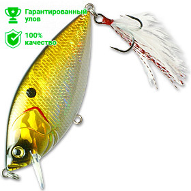 Воблер Kosadaka HOST XS 70F плав., 70мм, 14.4г, 0.7-1.5м, цв.GTR