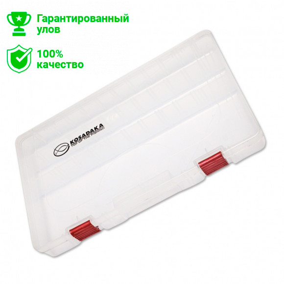 Коробка Kosadaka TB1207, 350x220x50мм, для приманок, регулируемая