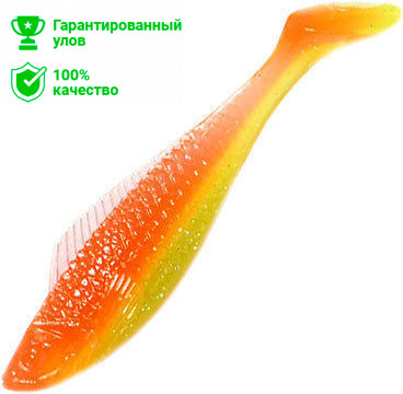 Виброхвост Kosadaka DODGER 75, 8шт., цвет AGS