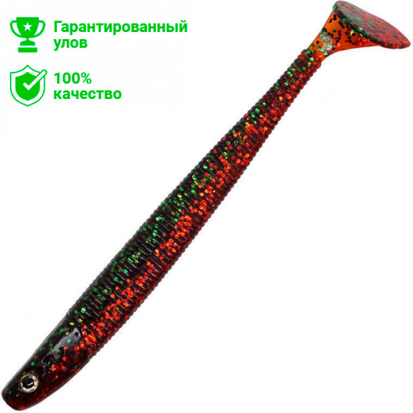 Виброхвост Kosadaka MANTICORA 150, блистер 3шт., цвет SMO