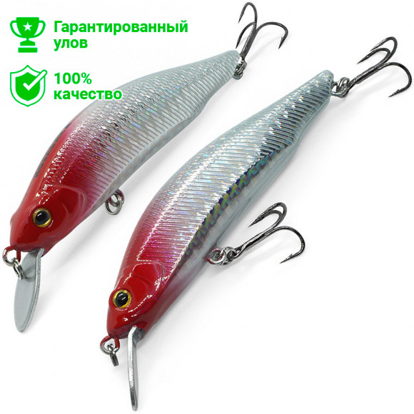 Воблер Kosadaka BAYWOLF xs 82F плав. , 82мм, 9.3г, 0.5-1.2м, цв.RHH