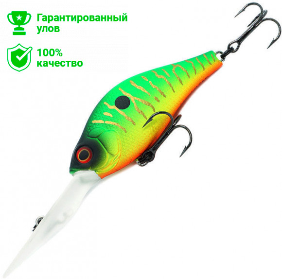 Воблер Kosadaka TROL CRANK 65F плав., 65мм, 14.3г, 2-4м, цв.MHT