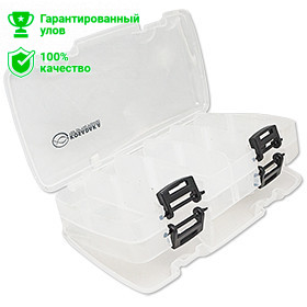 Коробка Kosadaka TB1105, 225x120x60мм, для приманок, регулируемая, двухсторонняя