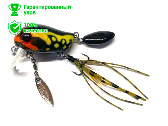 Воблер Kosadaka Micro Tappy 54F, плав., 54мм, 4.8г, 0.0-0.2м, цв.MD 