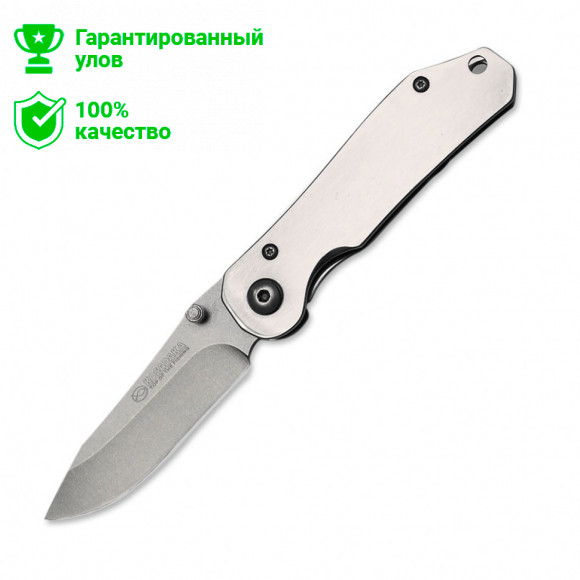 Нож "Kosadaka" складной 17/9.7см прецизионный (сталь.лезв./сталь.рук.) N-F27S