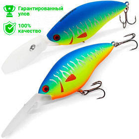 Воблер Kosadaka 3D CRANK XD 65F плав., 65мм, 17.2г, 1.5-3.5м, цв.REV