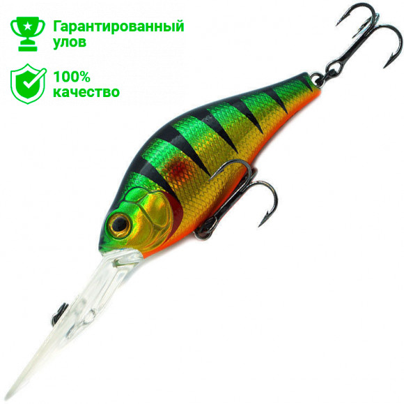 Воблер Kosadaka TROL CRANK 65F плав., 65мм, 14.3г, 2-4м, цв.PC