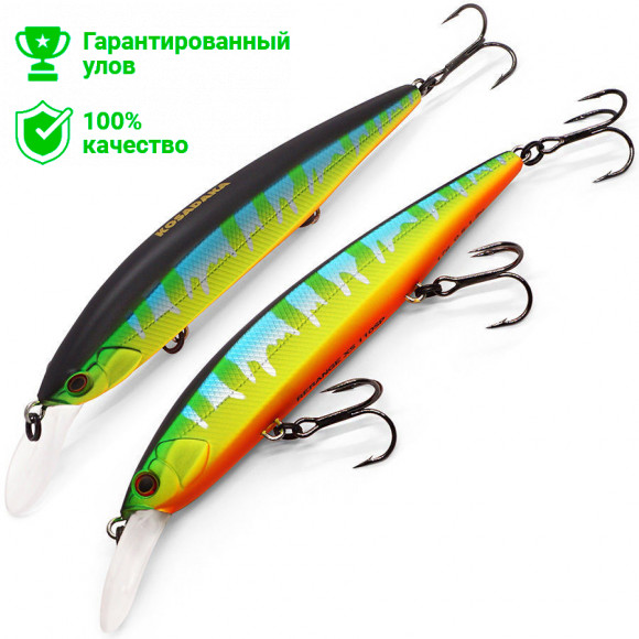 Воблер Kosadaka Rerange XS 130SP суспенд., 130мм, 27г, 0.7-1.5м, цв.MOT