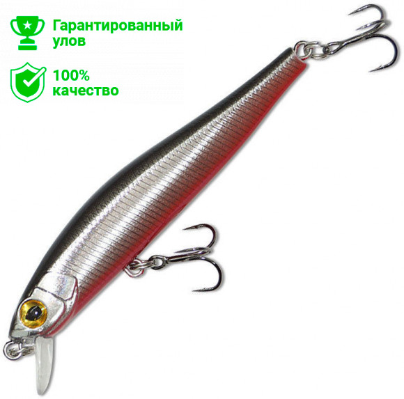 Воблер Kosadaka WINS XS 75SP суспенд., 75мм, 5.5г, 1м, цв.SBL