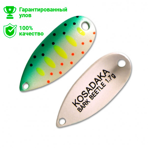 Блесна Kosadaka Trout Police BARK BEETLE 1.7g, 23mm, цвет F18