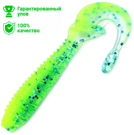 Виброхвост Kosadaka REVOLT 70, 7шт., цвет YTR