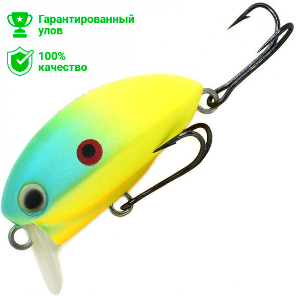 Воблер Kosadaka MAY-BEETLE 35F плав., 35мм, 3.8г, 0-0.2м, цв.B02