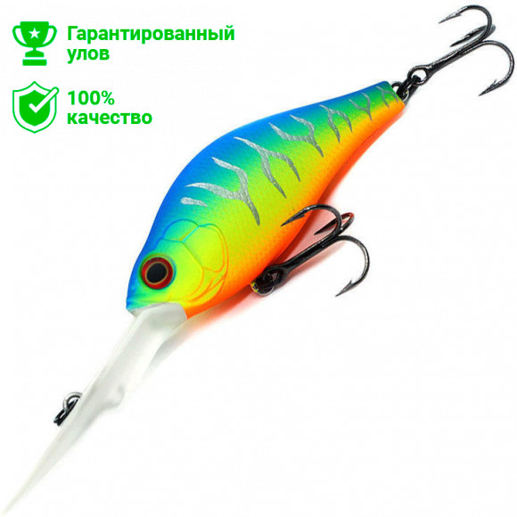 Воблер Kosadaka TROL CRANK 65F плав., 65мм, 14.3г, 2-4м, цв.REV