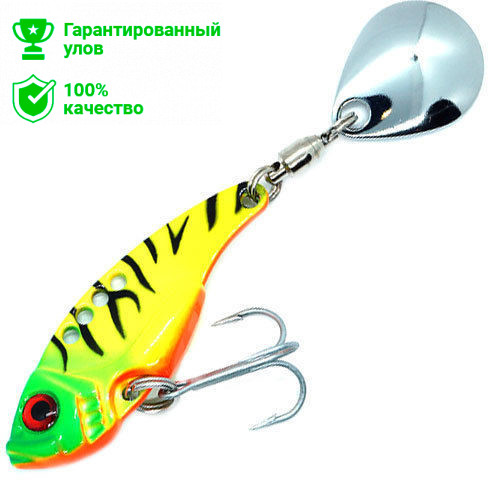 Джиг-спиннер cicada Kosadaka FISH DARTS FS5-08 40mm, 8g, цвет TT