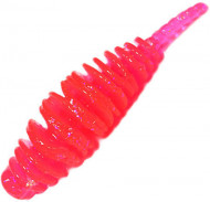 Приманка силик. Kosadaka LEECH FAT 42, банка (9шт), запах сыра, цвет PN (pink) LCHF-042-CH-PN