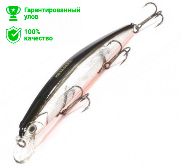 Воблер Kosadaka FLASH XS 130F плав., 130мм, 18г, 0.5-1.2м, цв.SBL