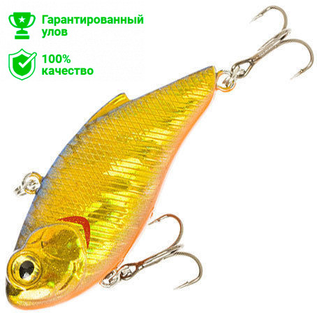 Воблер виб Kosadaka CALIBRA vib 50S тонущий, 50мм, 6.2г, цв.HGBL