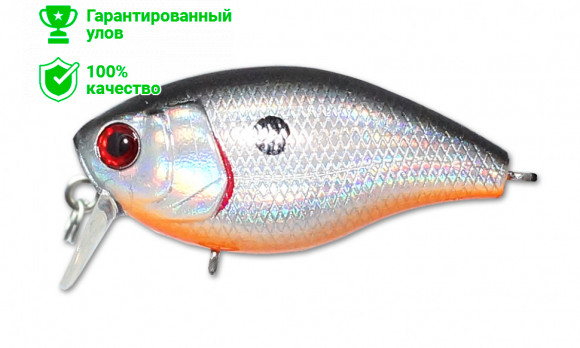 Воблер Kosadaka RAVEN XS 45F плав., 45мм, 7.4г, 0.1-0.5м, цв.GT