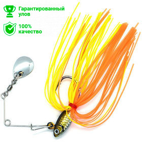 Мини спиннербейт Kosadaka INVINCE Vx0-7 7g со сменным джигом, цвет HBR Мини спиннербейт Kosadaka INVINCE Vx0-7 7g со сменным джигом, цвет HBR