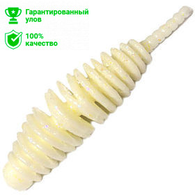 Приманка силик. Kosadaka LEECH FAT 42, банка (9шт), запах сыра, цвет WH (white) LCHF-042-CH-WH Приманка силик. Kosadaka LEECH FAT 42, банка (9шт), запах сыра, цвет WH (white) LCHF-042-CH-WH