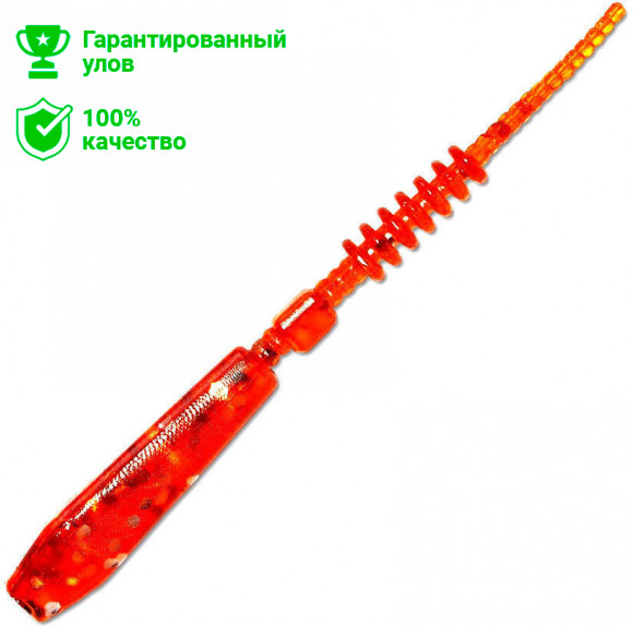 Мягкая приманка Kosadaka SLY Worm 50, 50мм, цв. RS (20шт.)