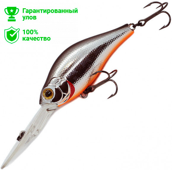 Воблер Kosadaka TROL CRANK 65F плав., 65мм, 14.3г, 2-4м, цв.SBL