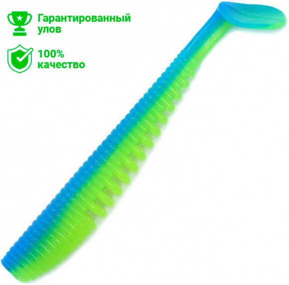 Виброхвост Kosadaka AWARUNA 125, 3шт., цвет BLS