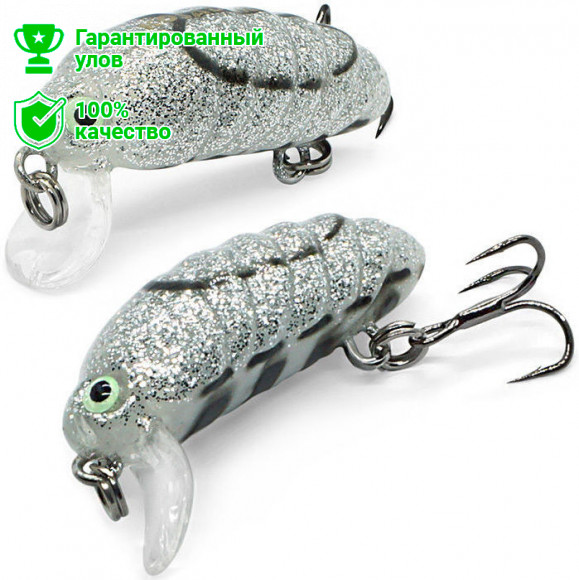 Воблер Kosadaka COCOON xs 32F плав., 32мм, 2.2г, 0.0-0.3м, цв.B09