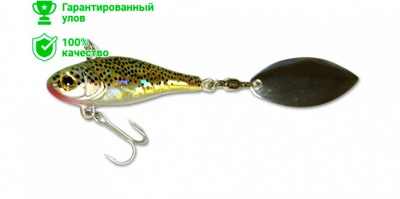 Джиг-спиннер Kosadaka FISH DARTS FS7 50mm, 28g, цвет RTR