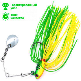 Мини спиннербейт Kosadaka INVINCE Vx0-7 7g со сменным джигом, цвет MHT