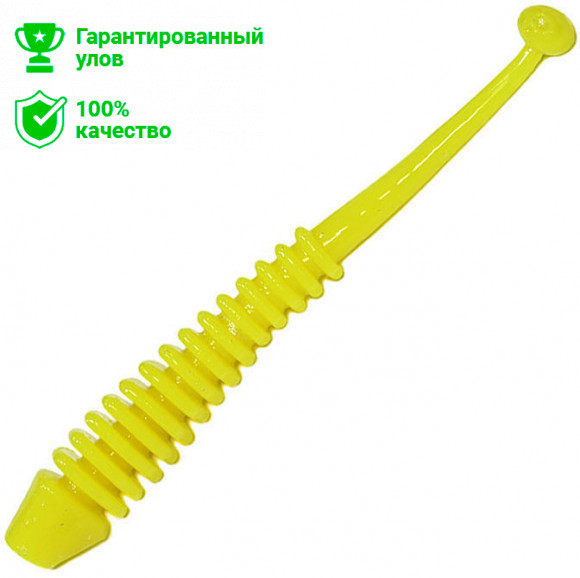 Приманка силик. Kosadaka ARRAY FAT 65, банка (9шт), запах сыра, цвет CH (chartreuse) ARRF-065-CH-CH