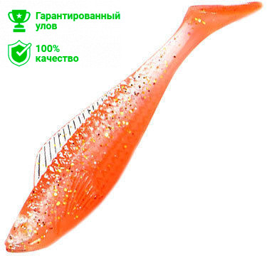 Виброхвост Kosadaka DODGER 75, 8шт., цвет ORG