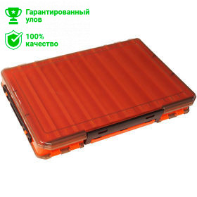 Коробка Kosadaka TB-S31A-OR, 34*21.5*5см для воблеров, двухсторонняя, оранжевая