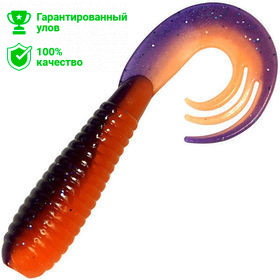 Твистер Kosadaka с разрезным хвостом TRIPLE TAIL 60, 10шт., цвет VF